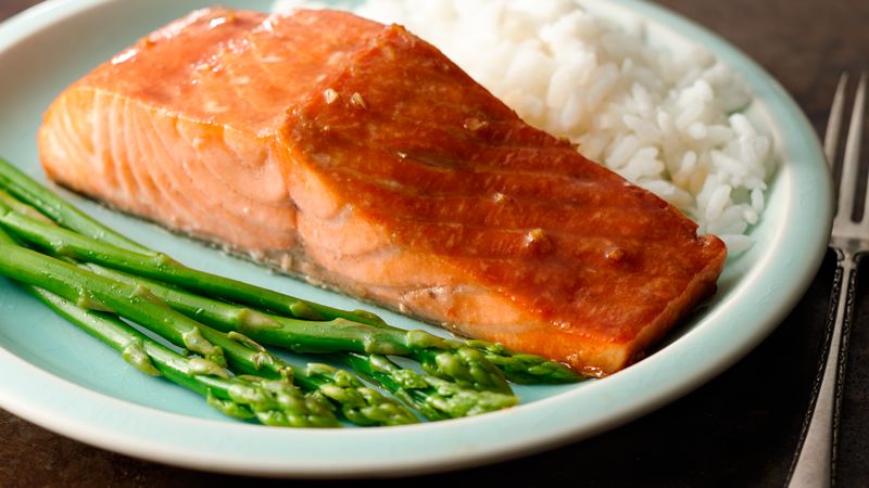 Grilled Marinated Salmon